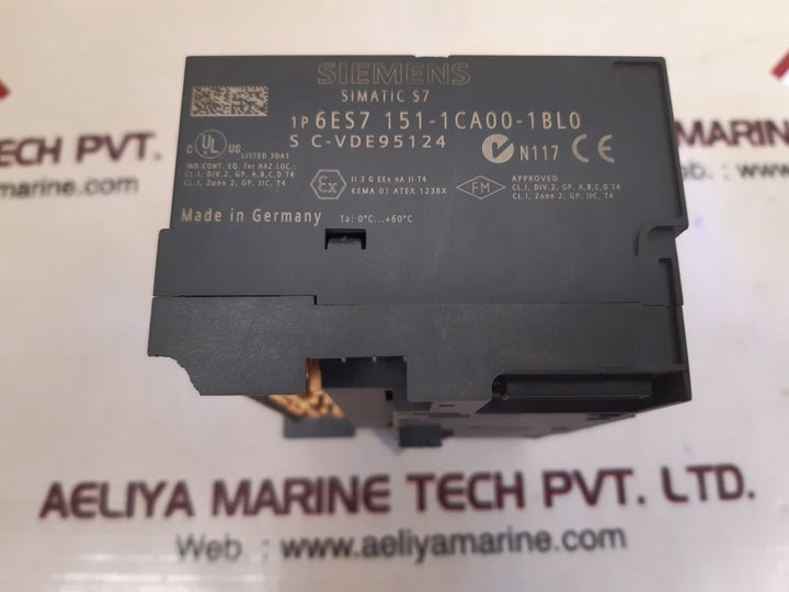 Siemens simatic s7 6es7 151-1ca00-1bl0 input module