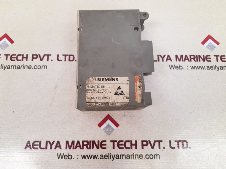 Siemens simatic s5 6es5 451-8md11 digital output module 