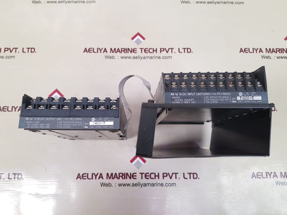 Idec izumi fa-1j pfj-t081u with pfj-n162u i/o unit relay