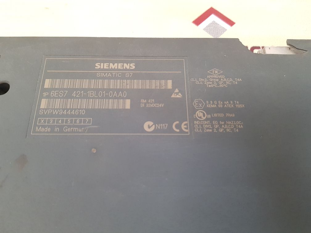 Siemens 6es7 421-1bl01-0aa0 simatic s7 plc module