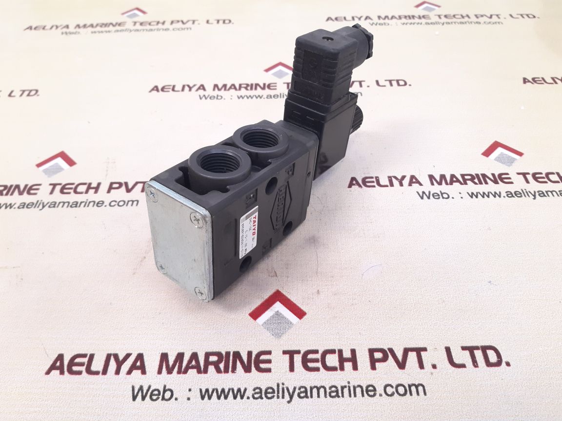 Taiyo 3hc-15e-24s4 solenoid valve with hr02-24s4