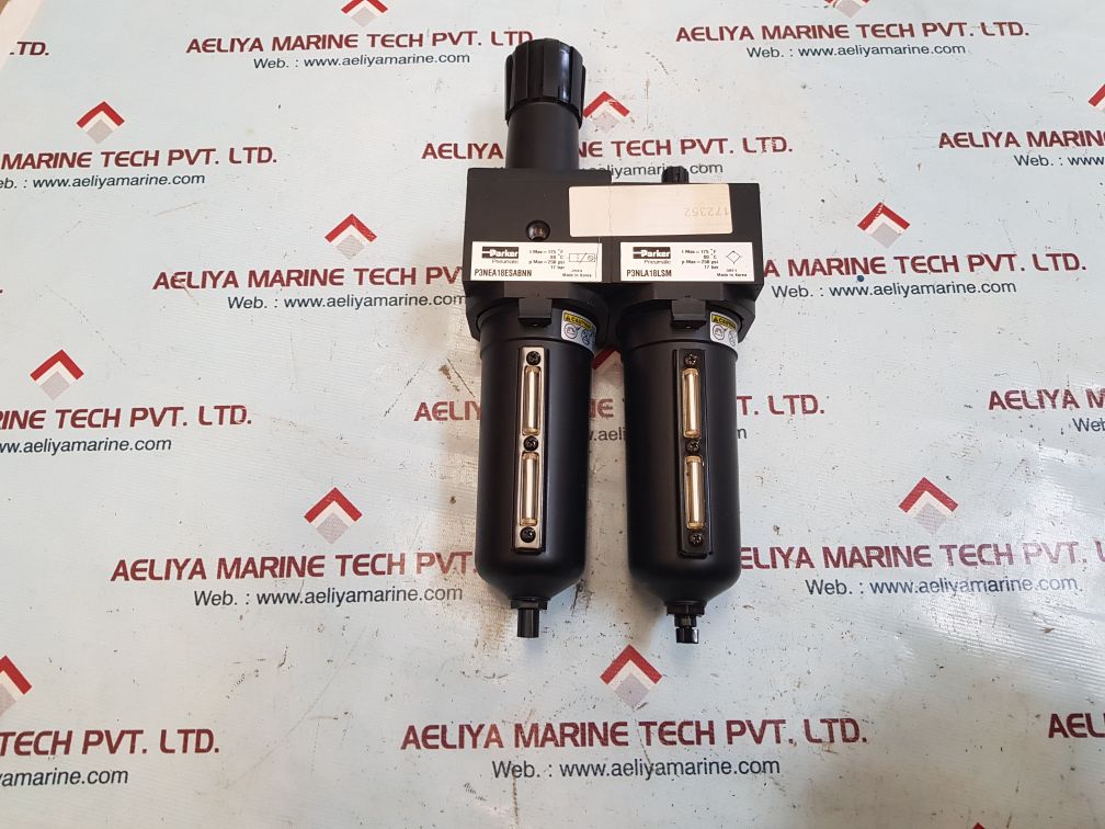Parker pneumatic p3nea18esabnn with p3nla18lsm  filter 