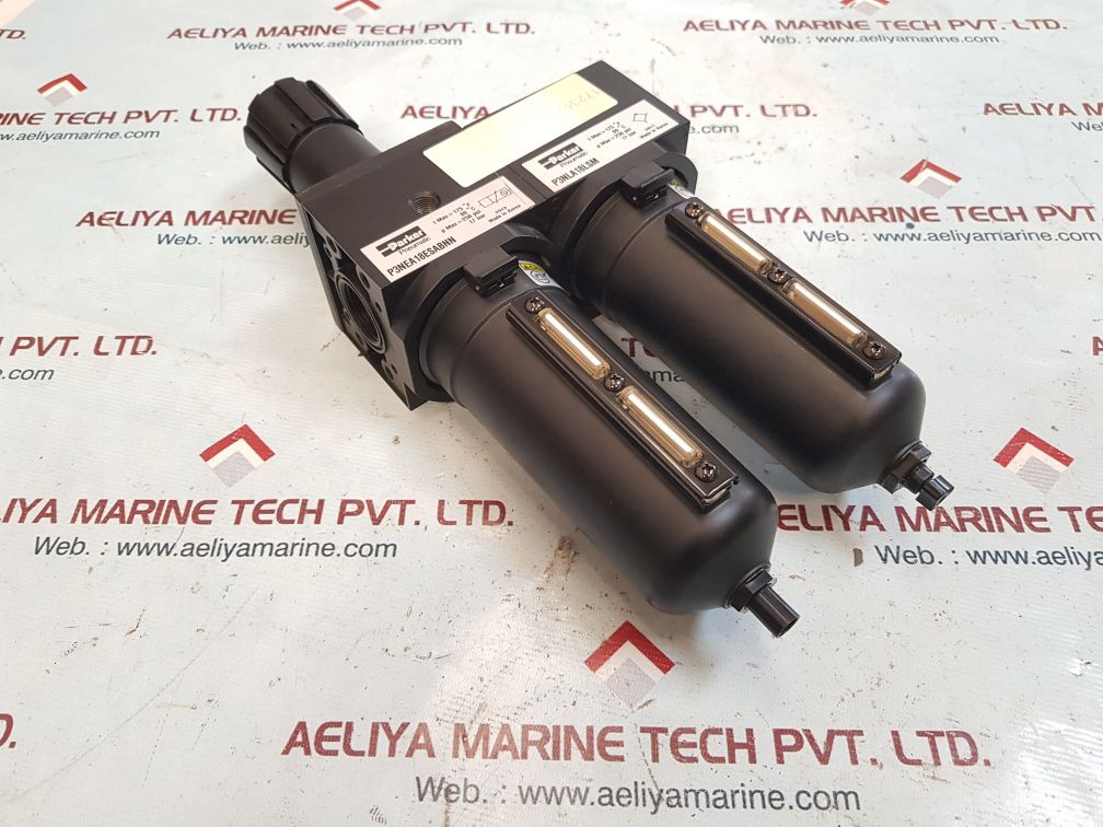 Parker pneumatic p3nea18esabnn with p3nla18lsm  filter 
