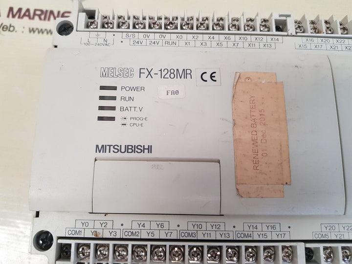 Mitsubishi fx-128mr-es programmable controller