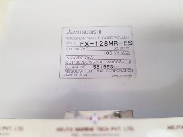 Mitsubishi fx-128mr-es programmable controller