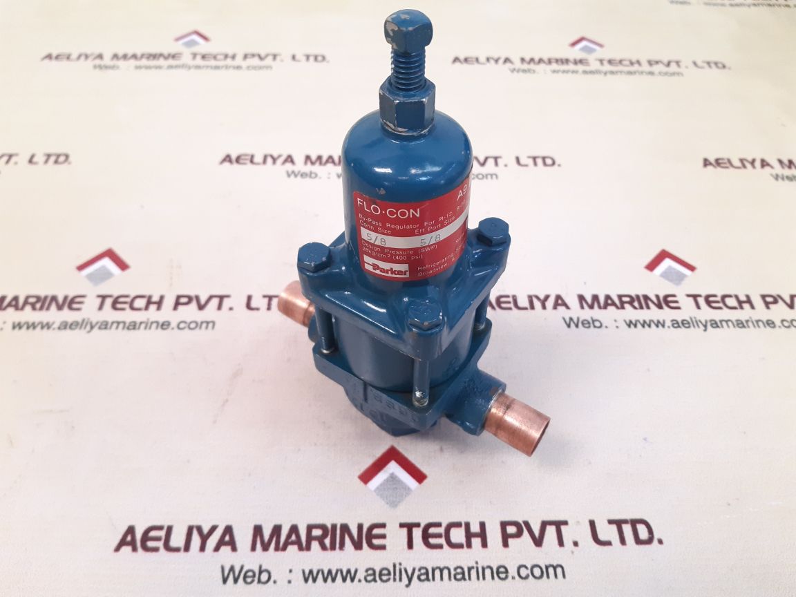 Parker flo.con a9 gas by-pass regulator