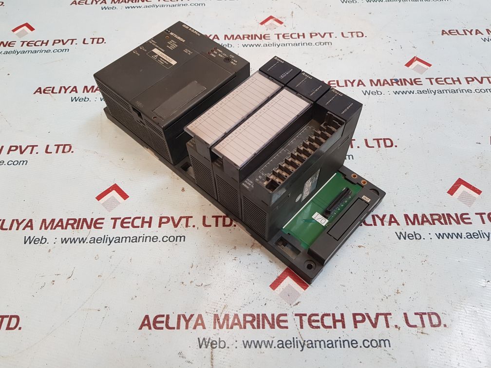 Mitsubishi melsec a1sjhcpu cpu unit with a1sx40 module