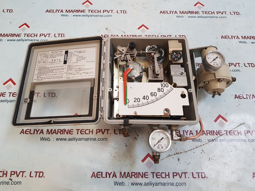 Azbil kgpa12-03821a1t-7g pressure indicating controller