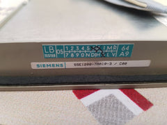 Siemens 6se1200-7aa10-3 operator panel 
