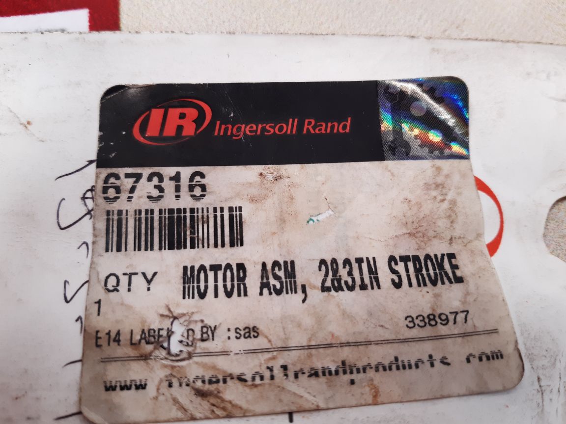Ingersoll rand 67316 2" nm motor