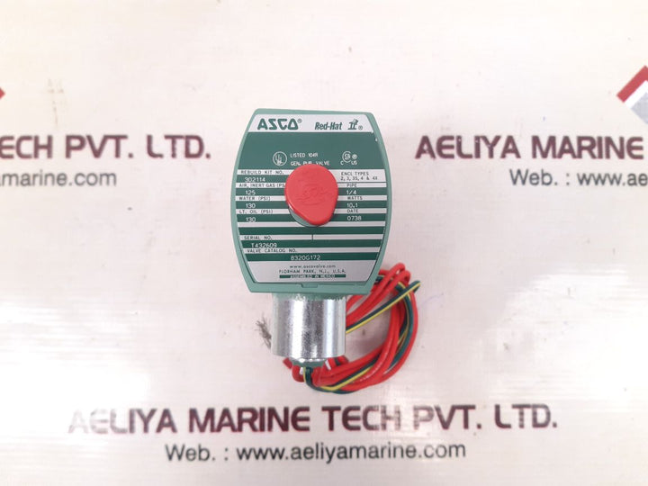 Asco red-hat 8320g172 solenoid valve 