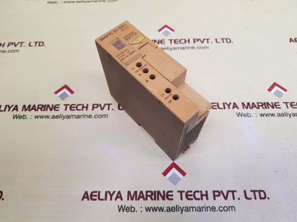 Siemens simatic s5-100u 6es5 931-8md11 power supply module