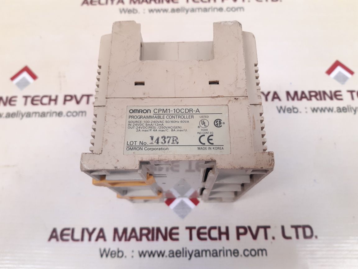 Omron cpm1-10cdr-a programmable controller Used 