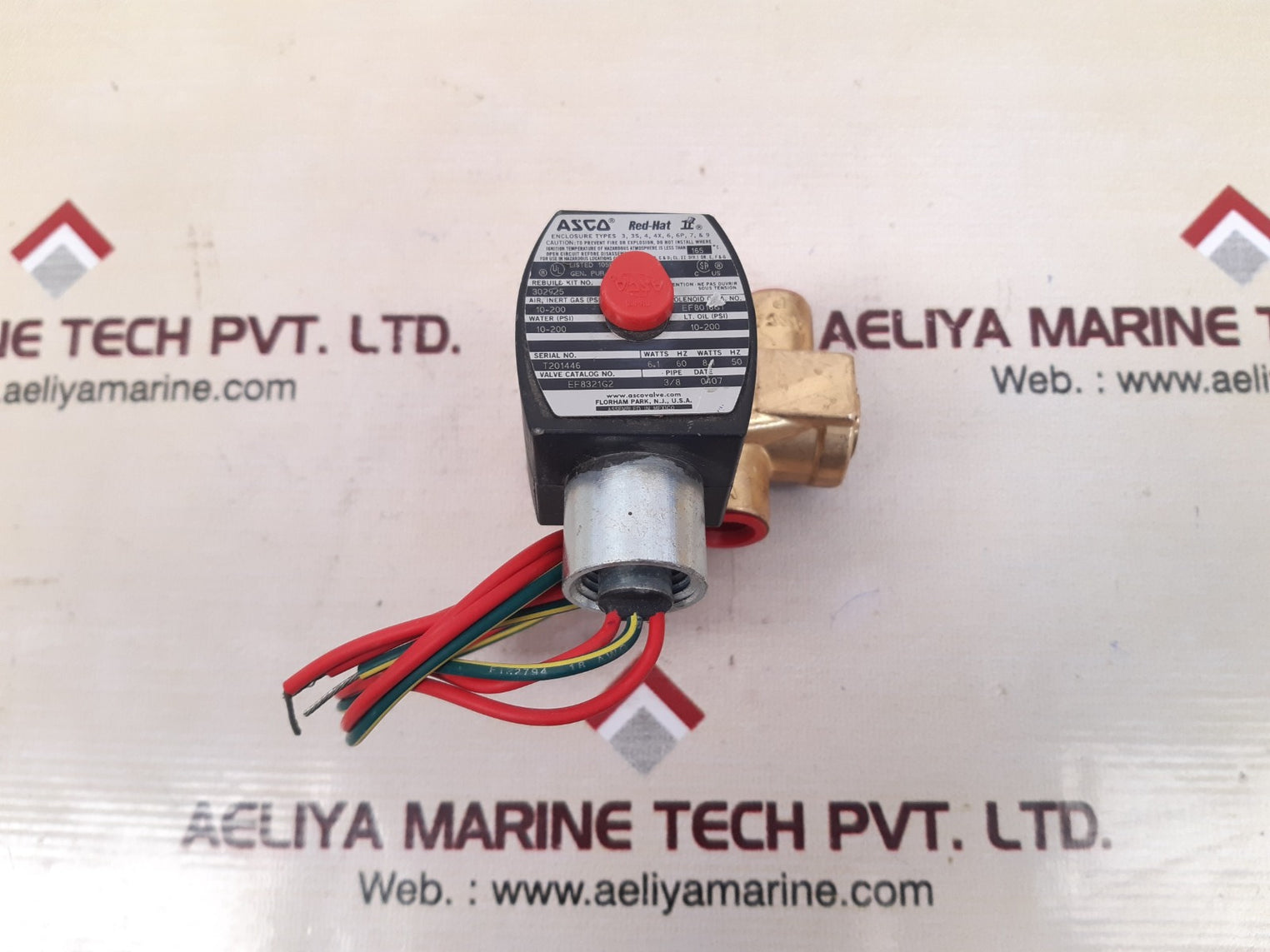 Asco Ef8016G1 Solenoid Valve