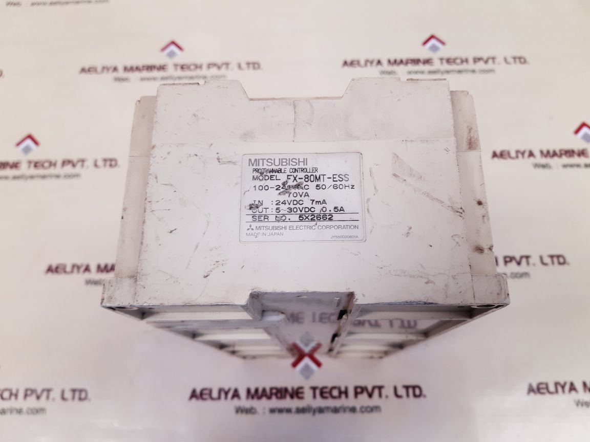 Mitsubishi fx-80mt-ess programmable controller