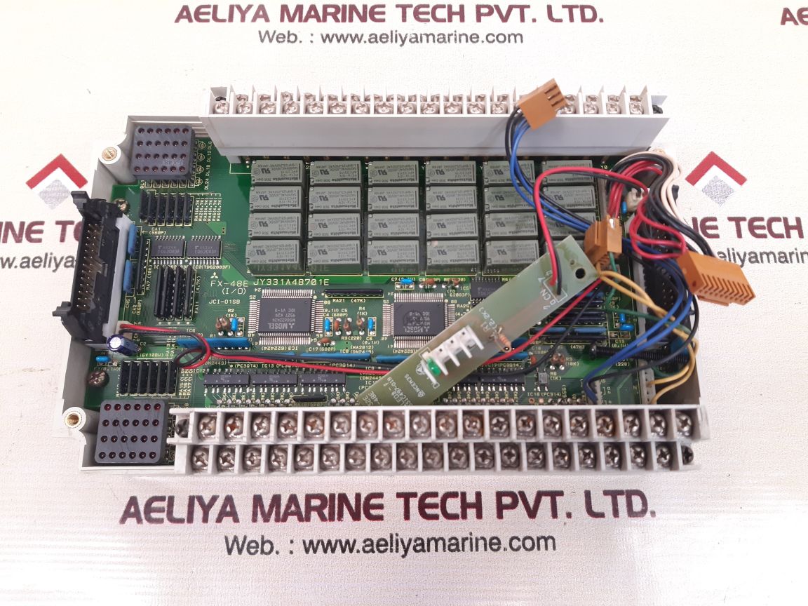 Mitsubishi fx-48er-es programmable controller 100-240vac 