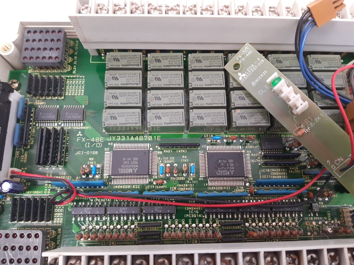 Mitsubishi fx-48er-es programmable controller 100-240vac 