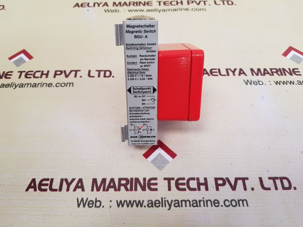 Ksr kuebler bgu-a magnetic switch