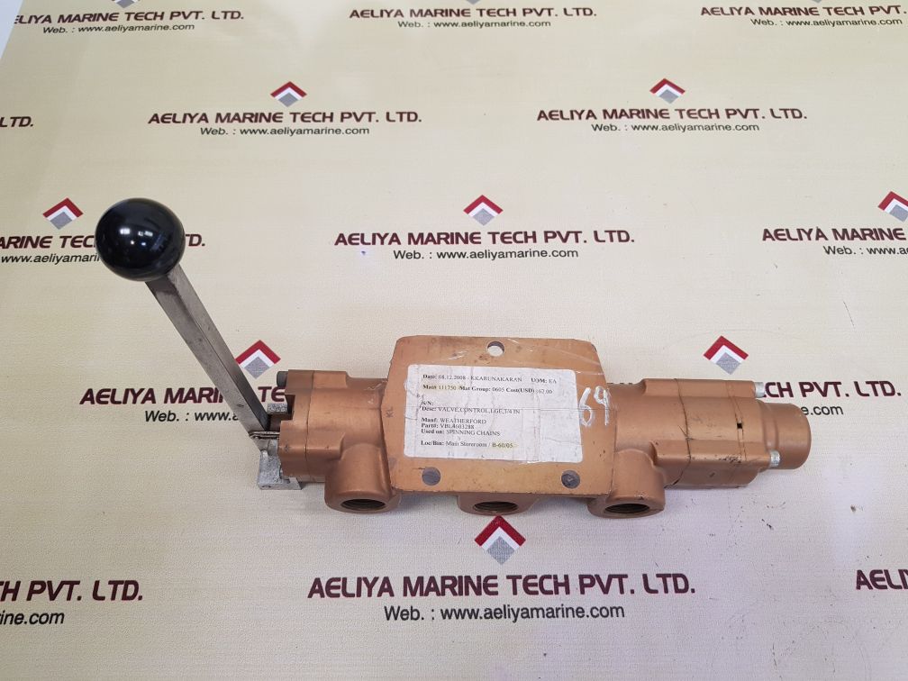 Versa vbl4603288 control valve