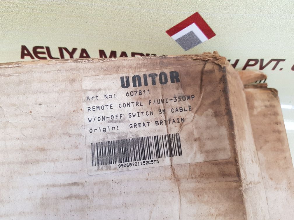 Unitor 607811 remote control f/ uwi-350mp w/ on-off switch 3m cable