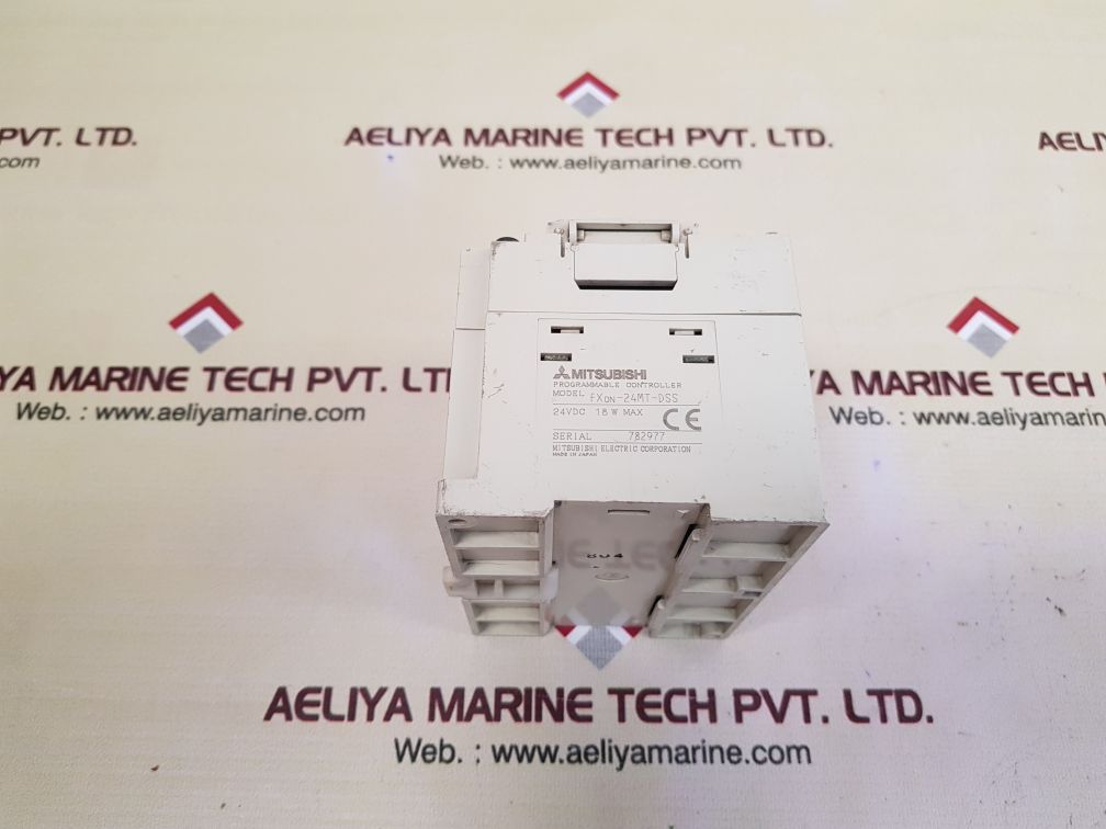 Mitsubishi fx0n-24mt-dss programmable controller 24vdc 18w max