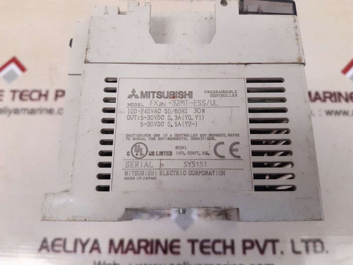 Mitsubishi fx2n-32mt-ess/ul programmable controller 30w 