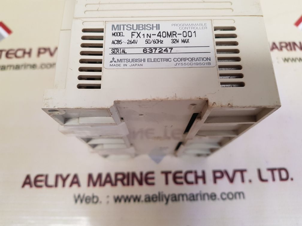 Mitsubishi fx1n-40mr-001 programmable controller
