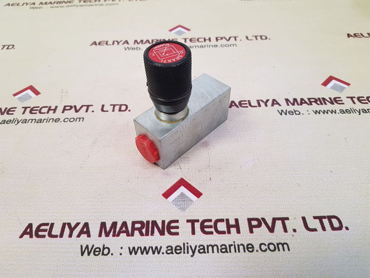 Shakti hyd equipments srv-12 flow control valve