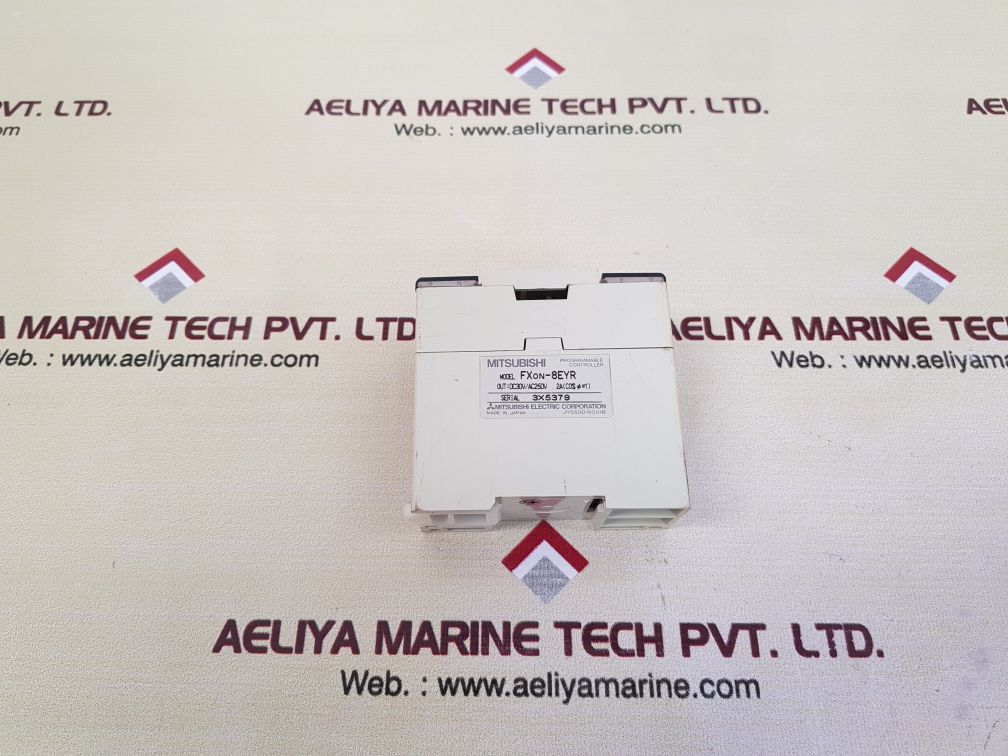 Mitsubishi fx0n-8eyr programmable controller used