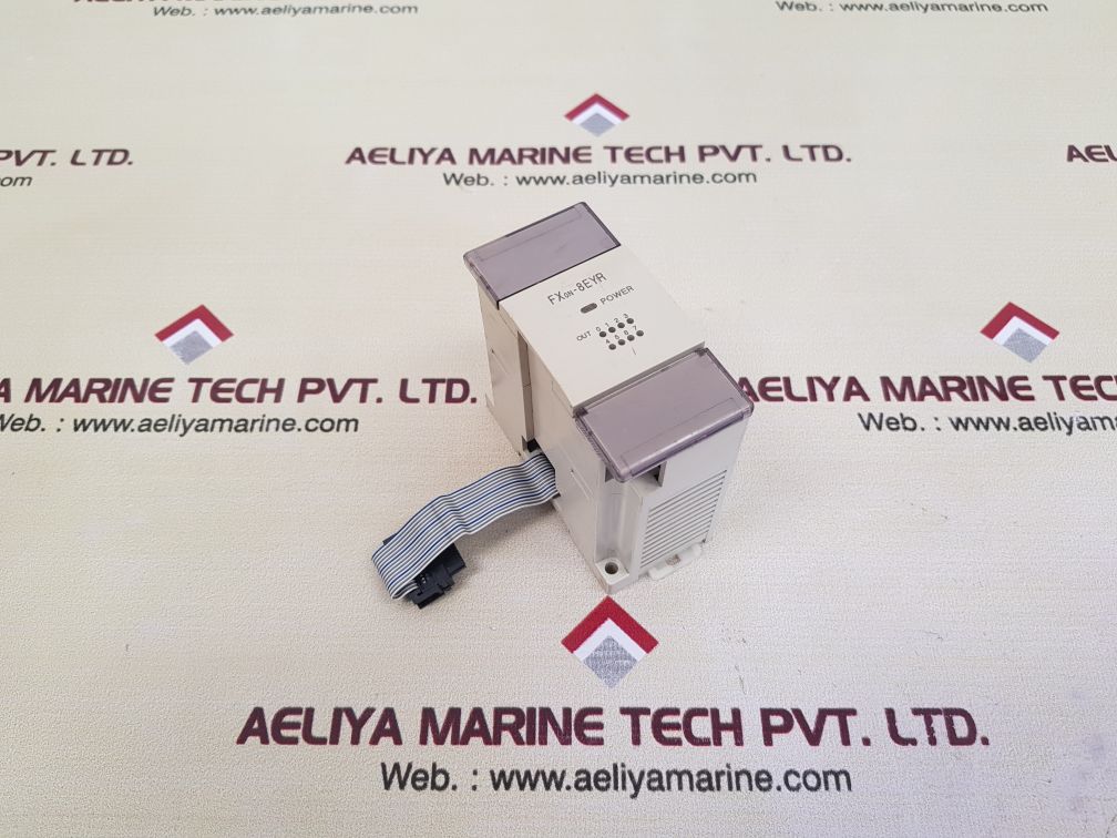 Mitsubishi fx0n-8eyr programmable controller used