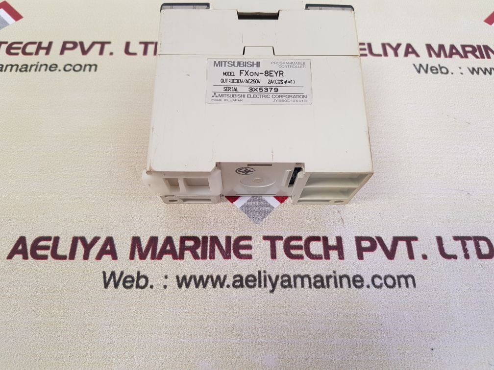Mitsubishi fx0n-8eyr programmable controller used