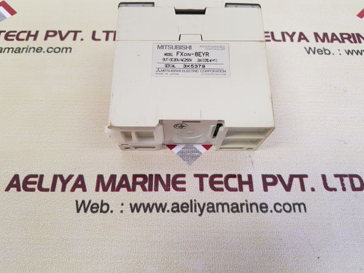 Mitsubishi fx0n-8eyr programmable controller used