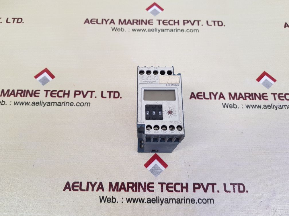 Siemens 7pu3140 time delay relay 7pu3140-2bn24