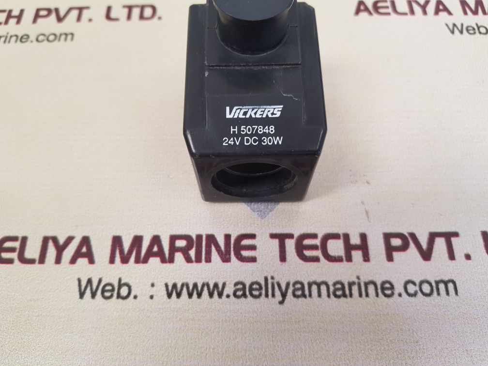 Vickers h 507848 solenoid coil 24v dc 