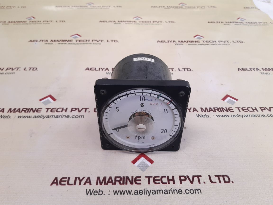 Toyo keiki dvf-11 x100 0-20 rpm meter 