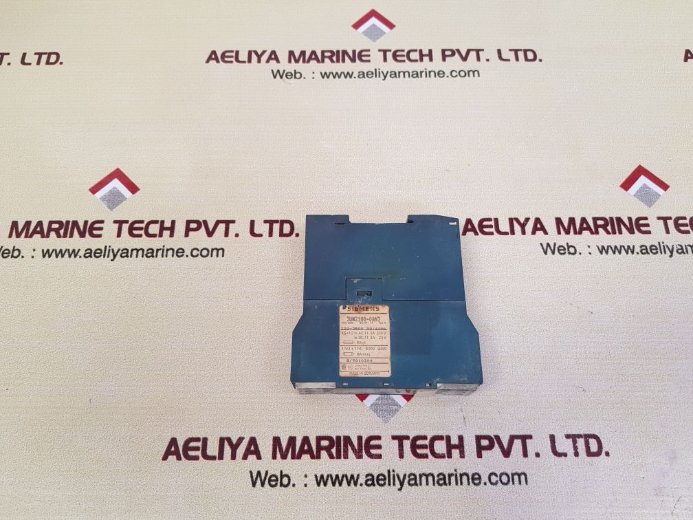 Siemens 3un2100-0an7 thermistor protection relay used
