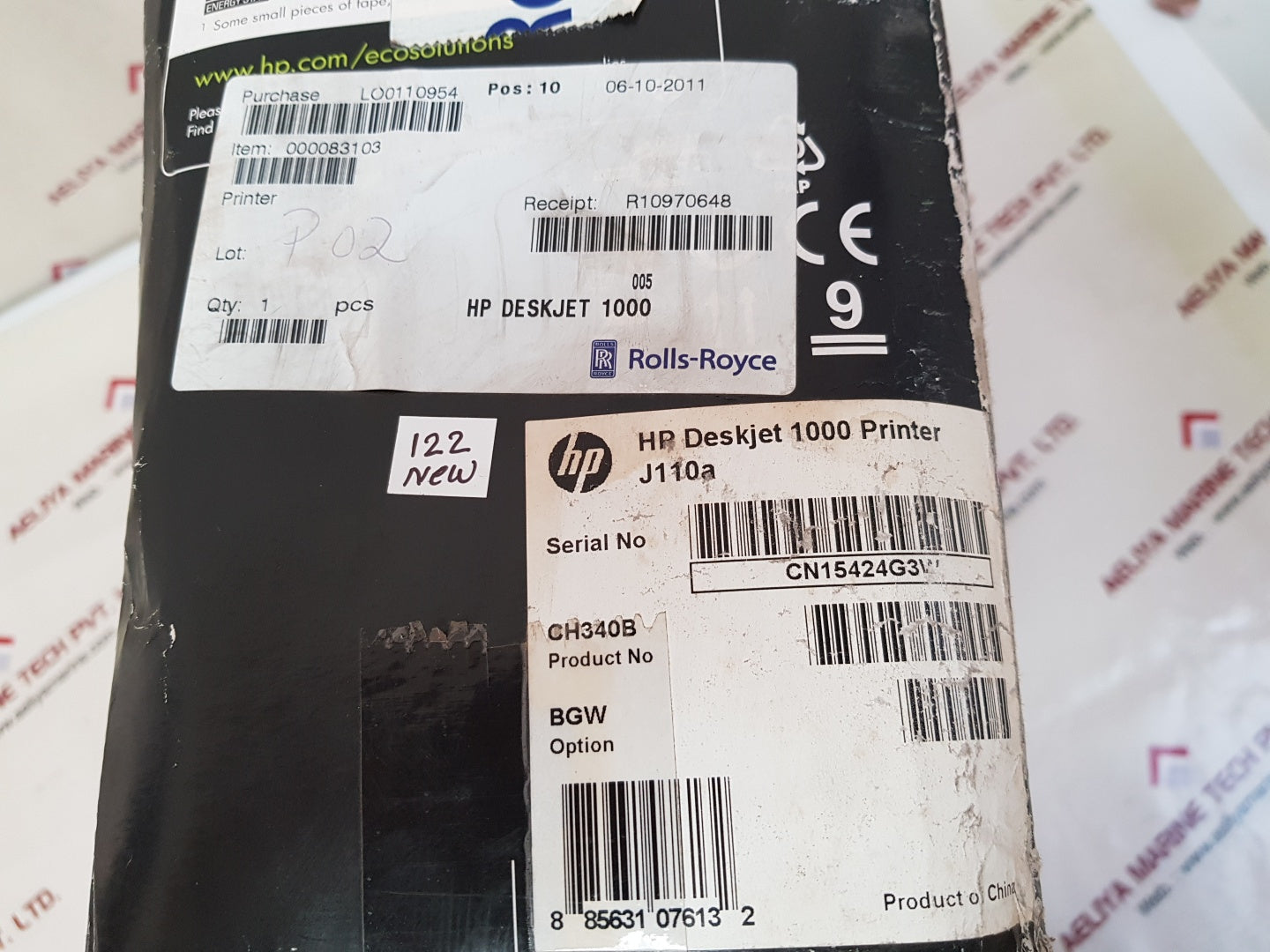 Hp Deskjet 1000 Printer J110A