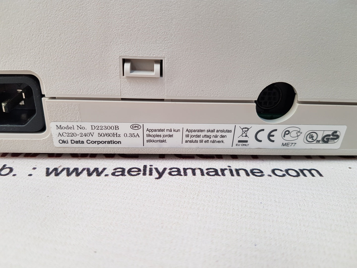 Oki Microline 280 Elite D22300B 9 Pin Printer