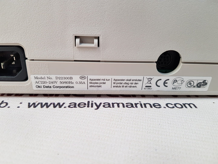 Oki Microline 280 Elite D22300B 9 Pin Printer