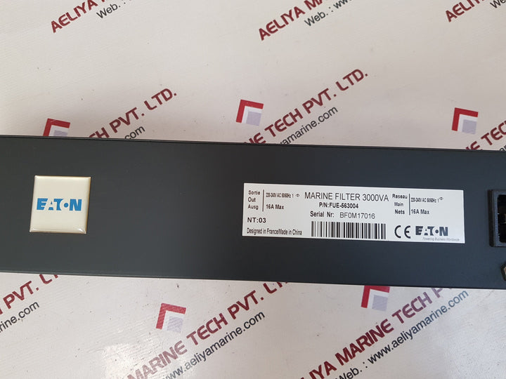 Eaton Fue-563004 Marine Filter 3000Va