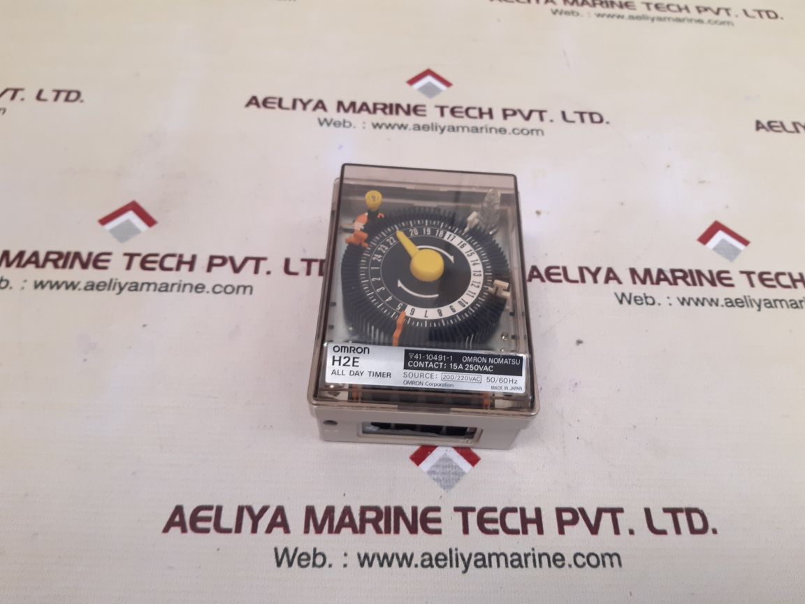 Omron h2e timer switch 200/220vac