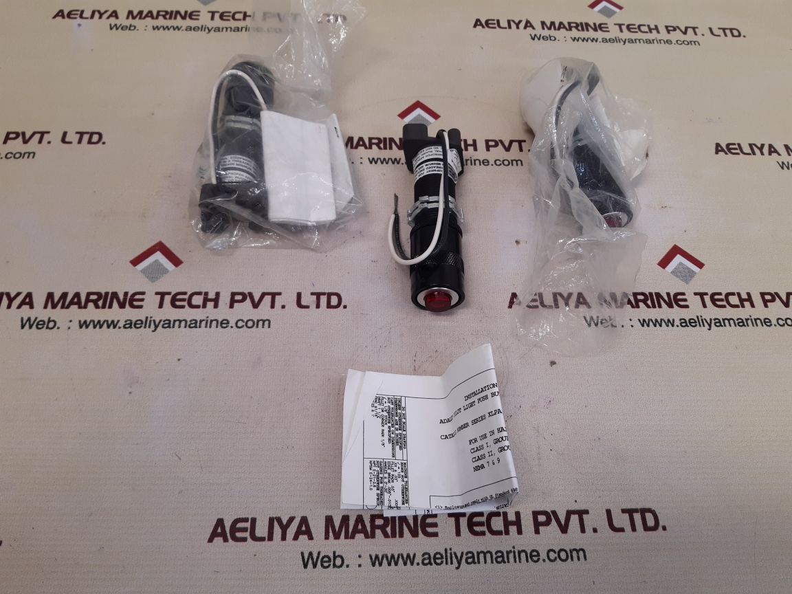 Adalet series xlp pilot light push button 3.0 watt 