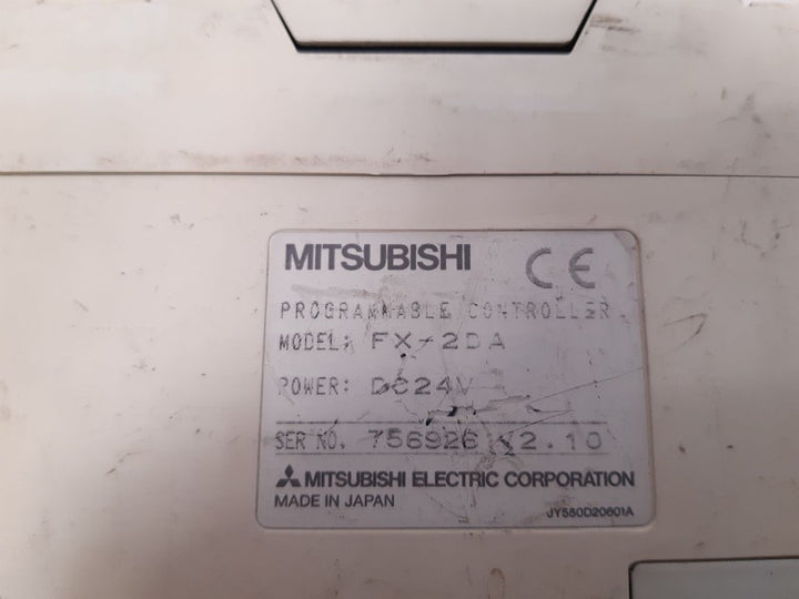 Mitsubishi fx-2da programmable controller