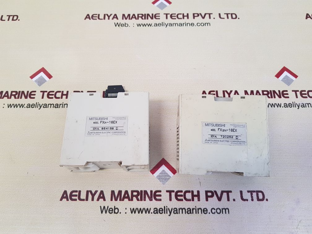 Mitsubishi fx2n-16ex programmable controller used