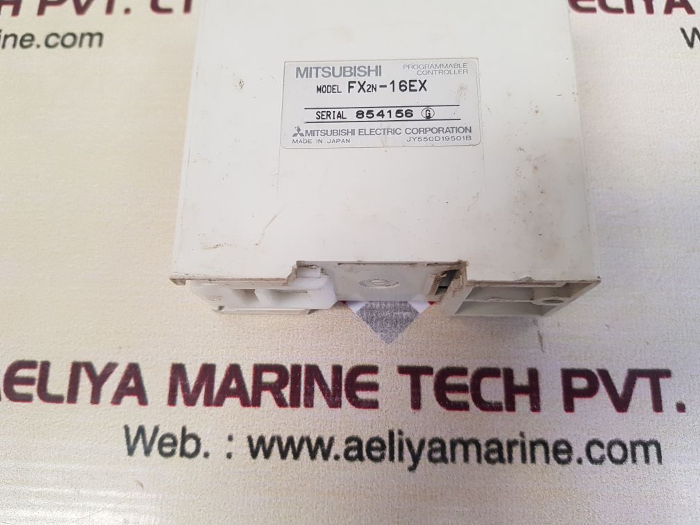 Mitsubishi fx2n-16ex programmable controller used