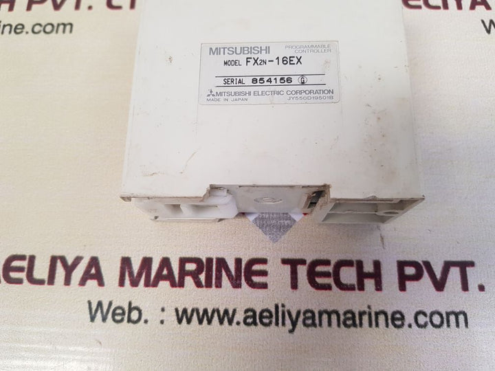Mitsubishi fx2n-16ex programmable controller used