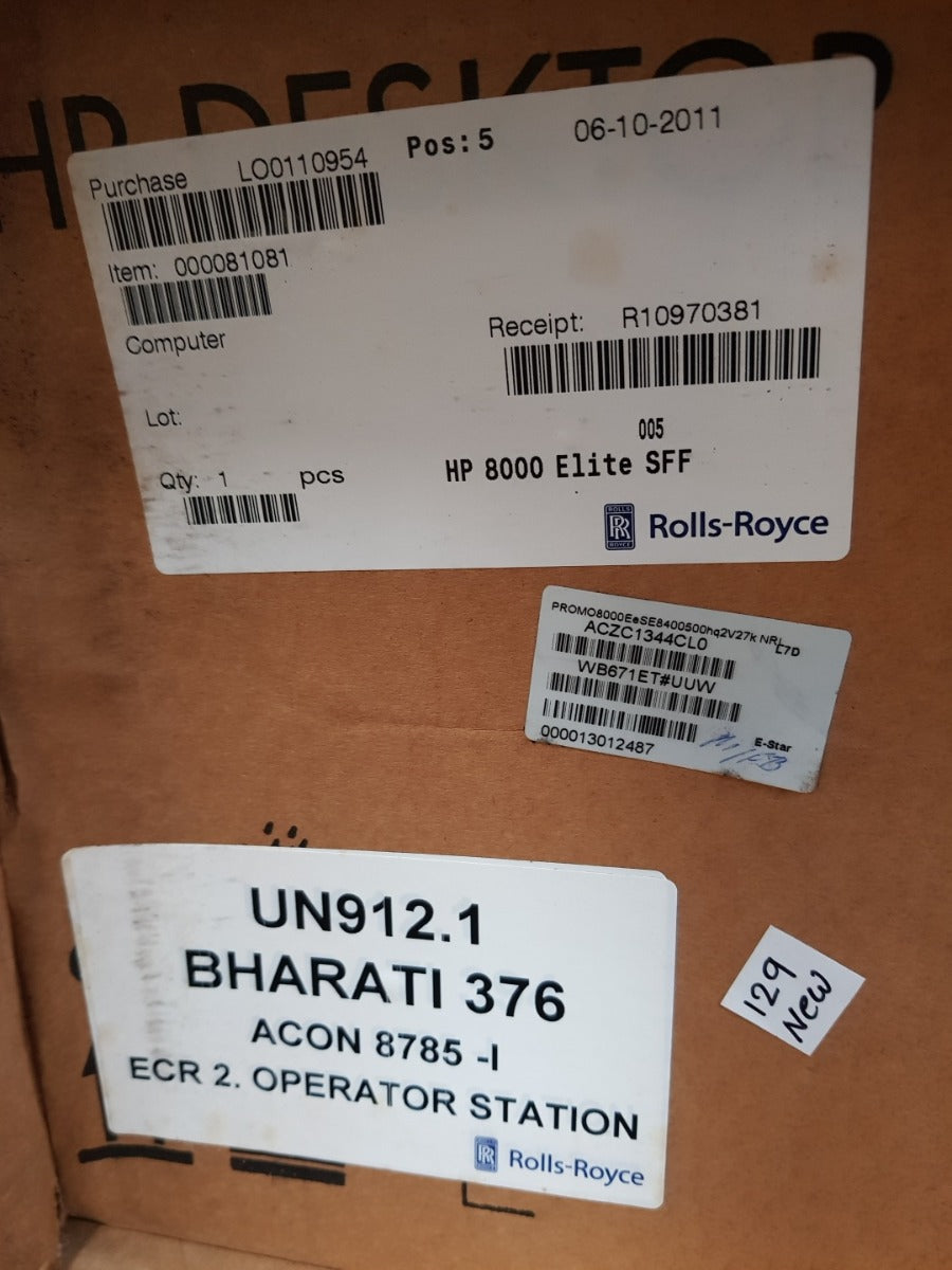 Hp compaq 8000 elite small form factor 