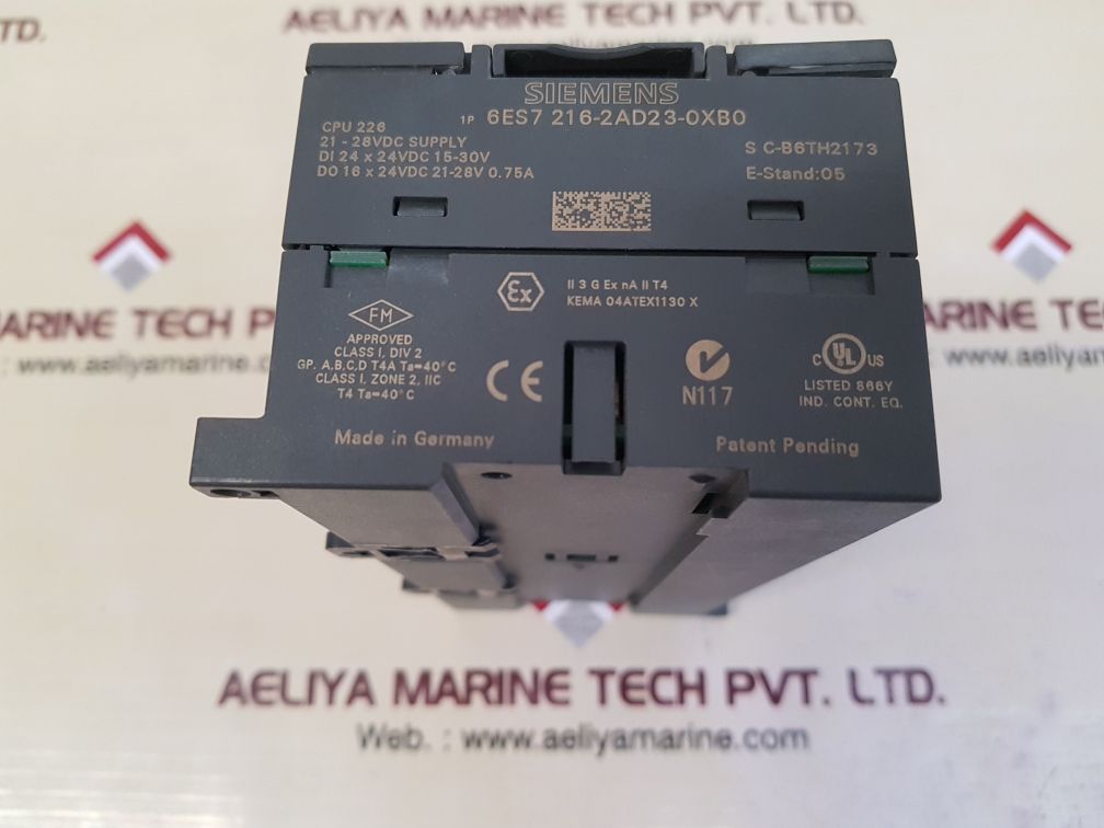 Siemens 6es7 216-2ad23-0xb0 controller e-stand: 05