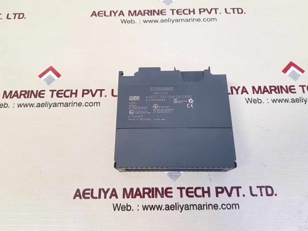 Siemens simatic s7 6es7 332-5hf00-0ab0 analog module used