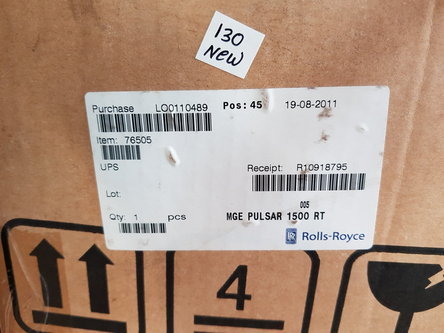 Eaton ex 1500 rt2u power supply 3400810200